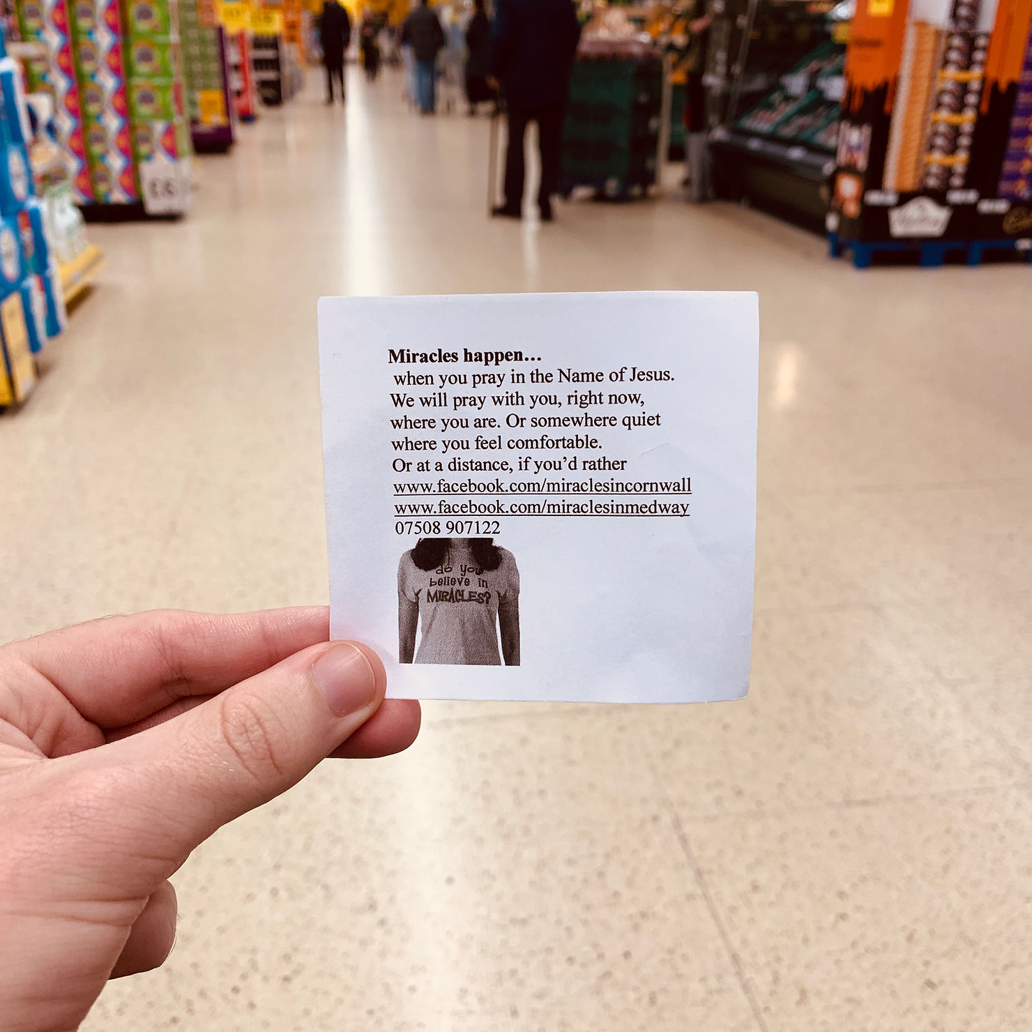 Approached by a Stranger…